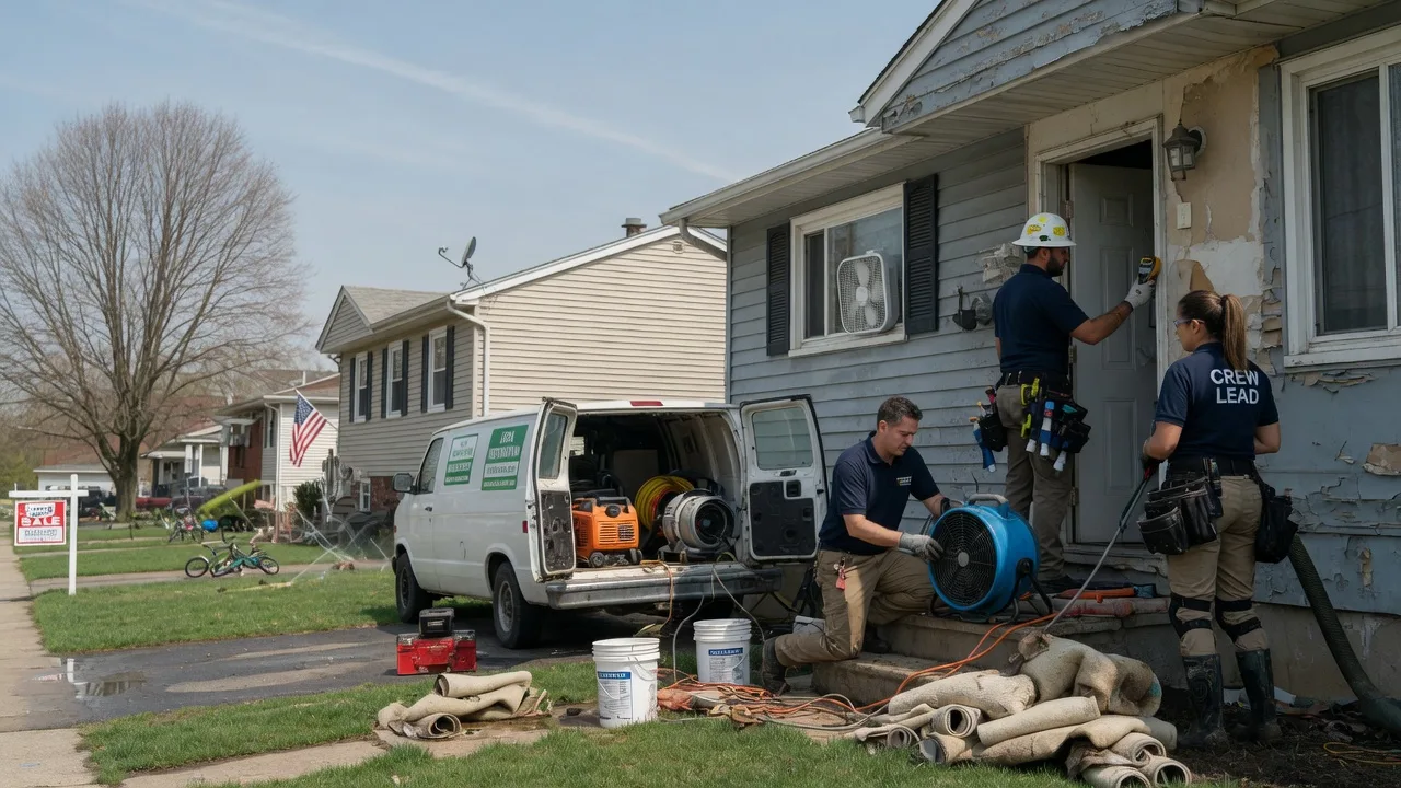 Flood Cleanup in Bruno, MN near me