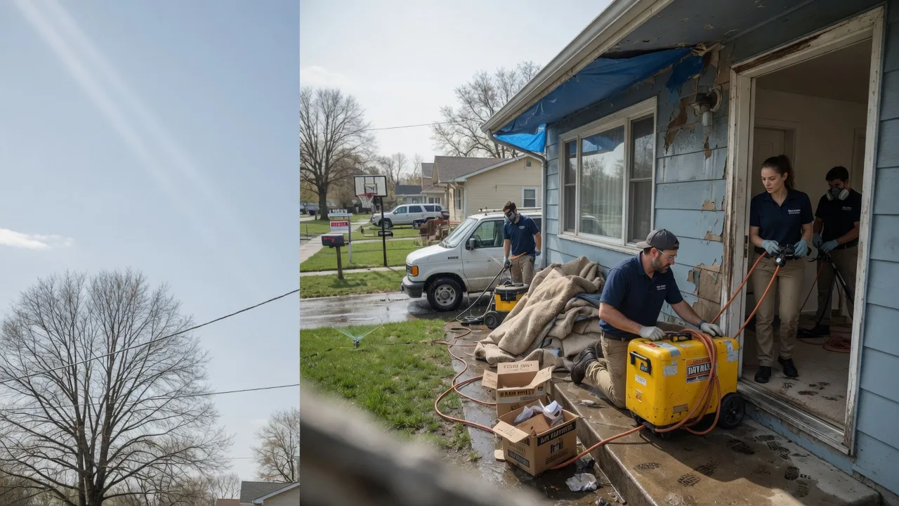 Basement Flood Cleanup in Bruno, MN near me